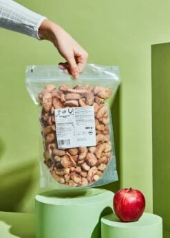 Gepuffter Bio Apfel 500 G -CEREALS HOUSE Geschaft BIO Gepuffter Apfel 03