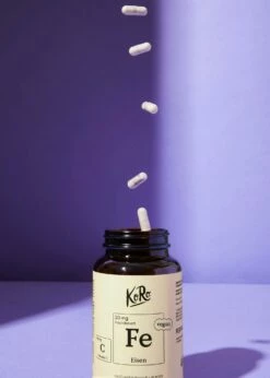 Eisenbisglycinat + Vitamin C Aus Acerola Kapseln 180 Stück 10 Eisenbisglycinat + Vitamin C Aus Acerola Kapseln 180 Stück -CEREALS HOUSE Geschaft CAP 002 CREATIVE MD