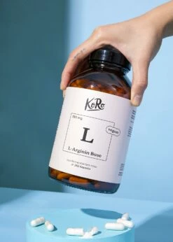 L-Arginin Base Aus Fermentation Kapseln 365 Stück -CEREALS HOUSE Geschaft CAP 008 HAND MD