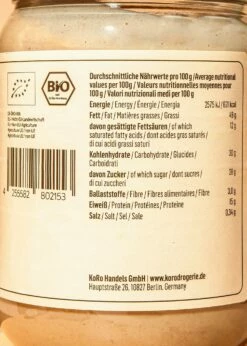 Bio Mandel Tonka Creme 500 G -CEREALS HOUSE Geschaft CREME 018 03 AK