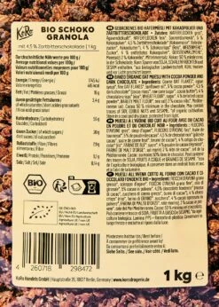 CEREALS HOUSE Geschaft -CEREALS HOUSE Geschaft GRANOLA 003 07