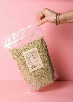 Geschälte Bio Hanfsamen 1 Kg -CEREALS HOUSE Geschaft HANF 002 06