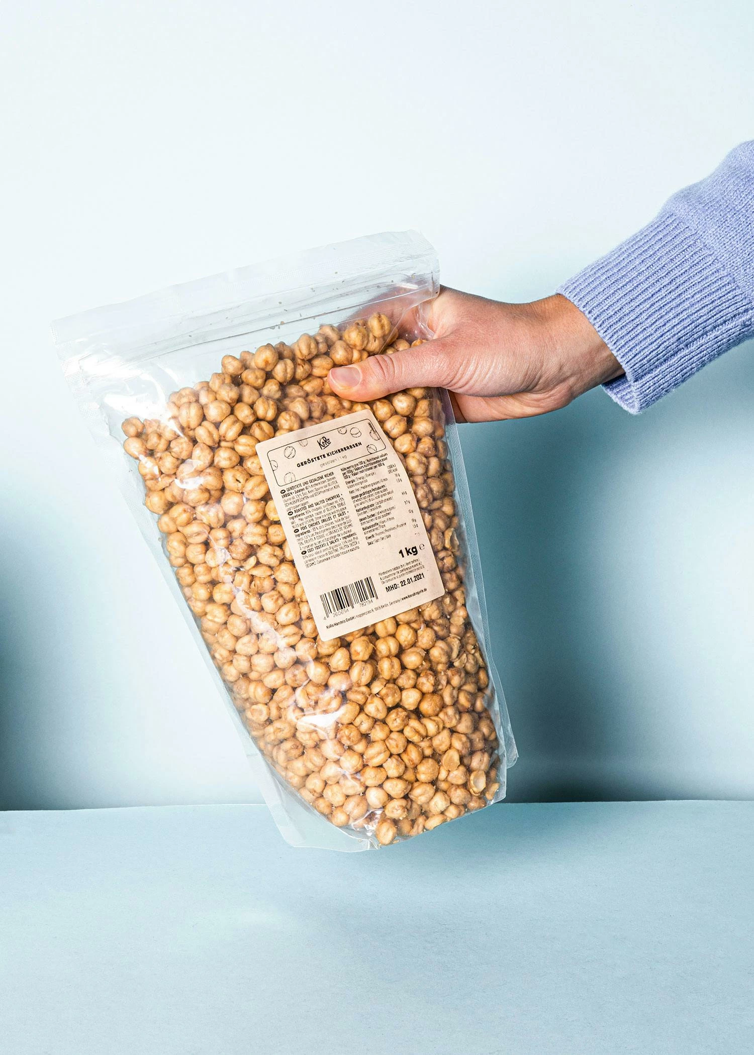 Geröstete Und Gesalzene Kichererbsen 1 Kg 6 Geröstete Und Gesalzene Kichererbsen 1 Kg – Bild 4