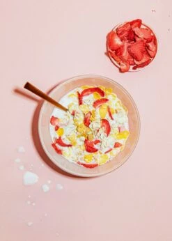 Gefriergetrocknete Erdbeerscheiben 350 G -CEREALS HOUSE Geschaft Koro Erdbeerscheiben 171