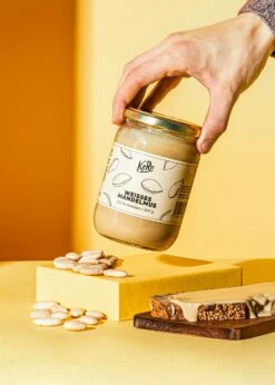 Weißes Mandelmus 500 G -CEREALS HOUSE Geschaft MUS 005 NEU 02 AK