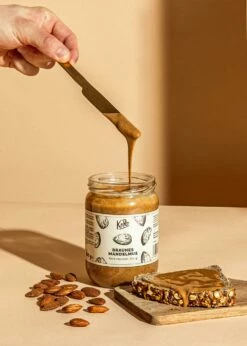 Braunes Mandelmus 500 G 19 Braunes Mandelmus 500 G -CEREALS HOUSE Geschaft MUS 021 02 NEU