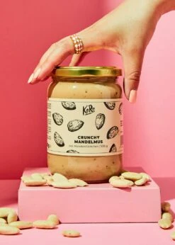 Crunchy Mandelmus 500 G -CEREALS HOUSE Geschaft MUS 119 02