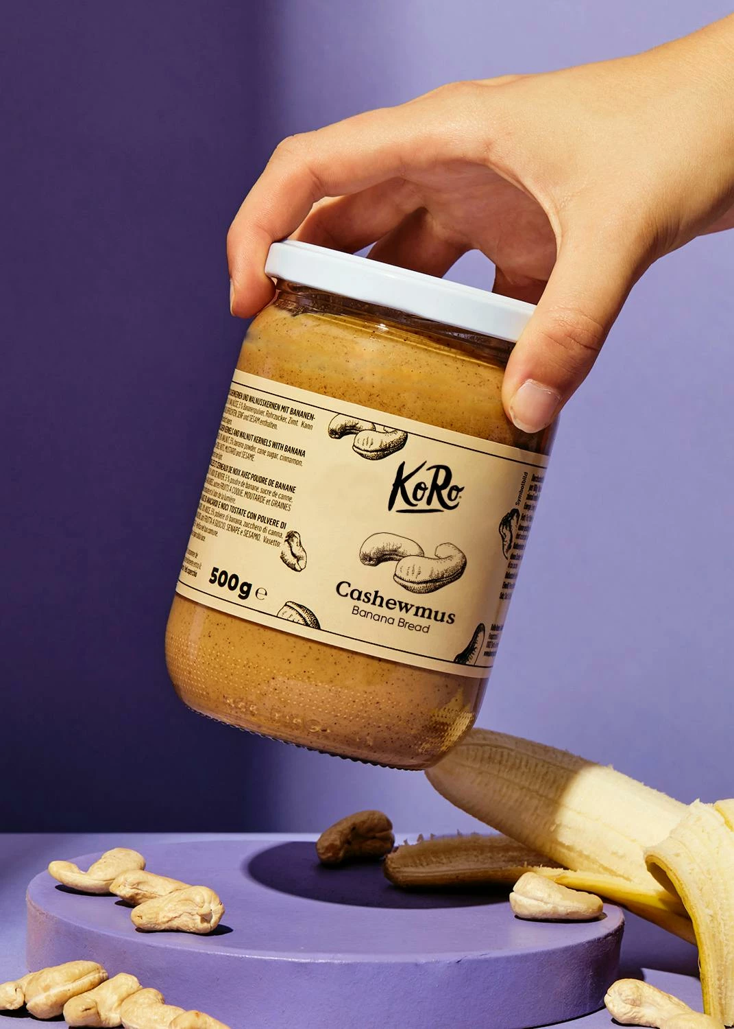 Cashewmus Banana Bread 500 G 9 Cashewmus Banana Bread 500 G – Bild 7