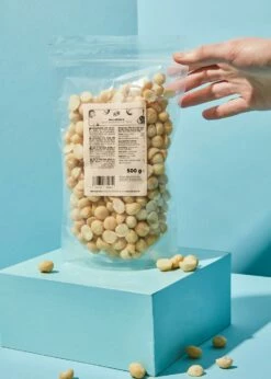 Ganze Und Halbe Macadamiakerne 500 G -CEREALS HOUSE Geschaft Macadamia ganze und halbe kerne 04