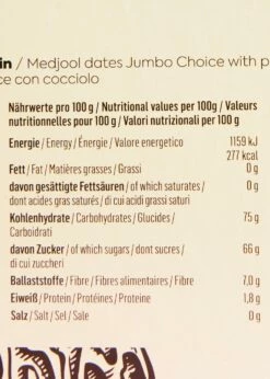 Medjool Datteln Jumbo Choice Mit Stein, KoRo 5 Kg -CEREALS HOUSE Geschaft Medjool Datteln Jumbo Choice 07