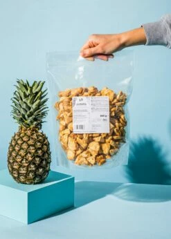 Gepuffte Bio Ananasstücke 500 G -CEREALS HOUSE Geschaft PUFF 009 02