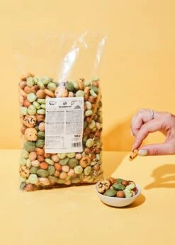 Reisgebäck Mix Erdnuss-Wasabi 700 G -CEREALS HOUSE Geschaft Reisgeback Mix Erdnuss Wasabi 05