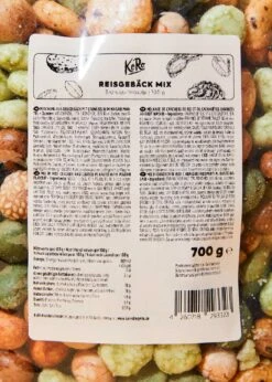 Neue Veröffentlichungen -CEREALS HOUSE Geschaft Reisgeback Mix Erdnuss Wasabi 06