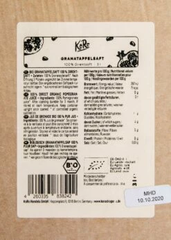 CEREALS HOUSE Geschaft -CEREALS HOUSE Geschaft Saft 010 LABEL